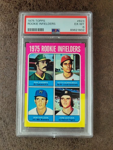 1975 Topps Baseball ROOKIE Keith Hernandez #623 - PSA 6 - New York Mets