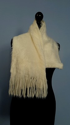 Schal Weiss, Fabiani, 100% Polyester