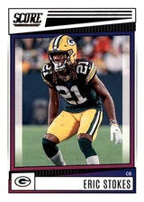 2022 Panini Score Eric Stokes Card #99