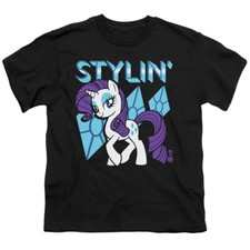 My Little Pony Kids T-Shirt Stylin Black Tee