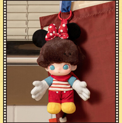 DIMOO WORLD × DISNEY SERIES VINYL PLUSH KEYRING BLIND BOX FIGURE