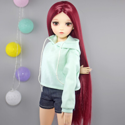 Handmade 1/3 Ball Jointed Female Body with Full Outfits Kids Toys Gift Assembled