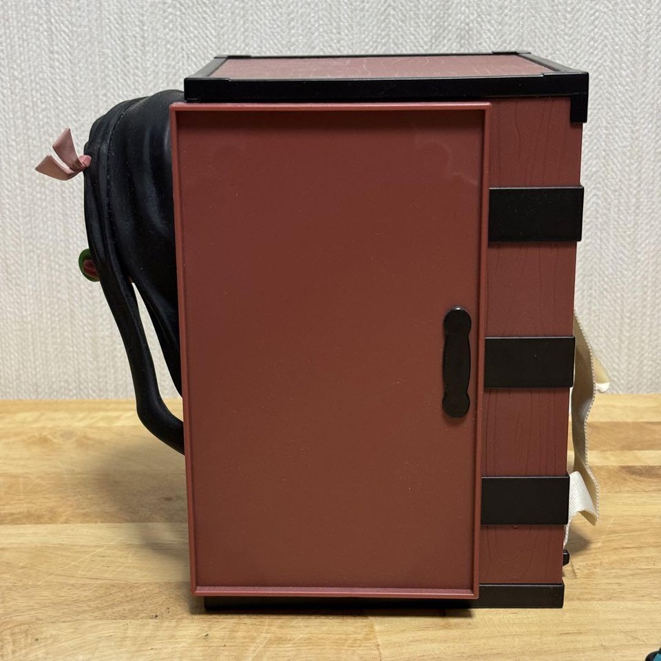 Demon Slayer Nezuko Popcorn Bucket Figure Limited 2021 Kimetsu USJ Case