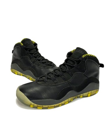 black and green jordan 10