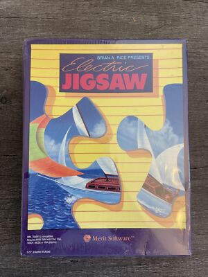 BRAND NEW SEALED Electric Jigsaw IBM PC Game