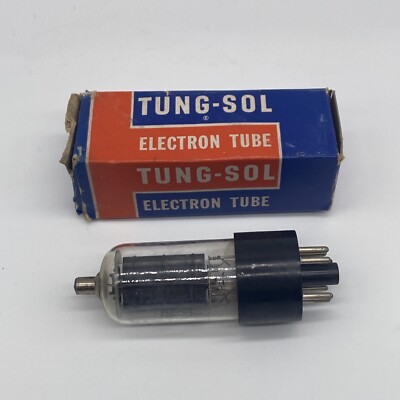Vintage Tung Sol Electron Tube 6BQ6GT With Original Box