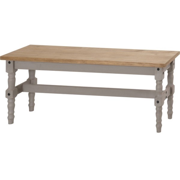 Jay 47.25" Solid Wood Dining Bench in Gray Wash for sale online eBay