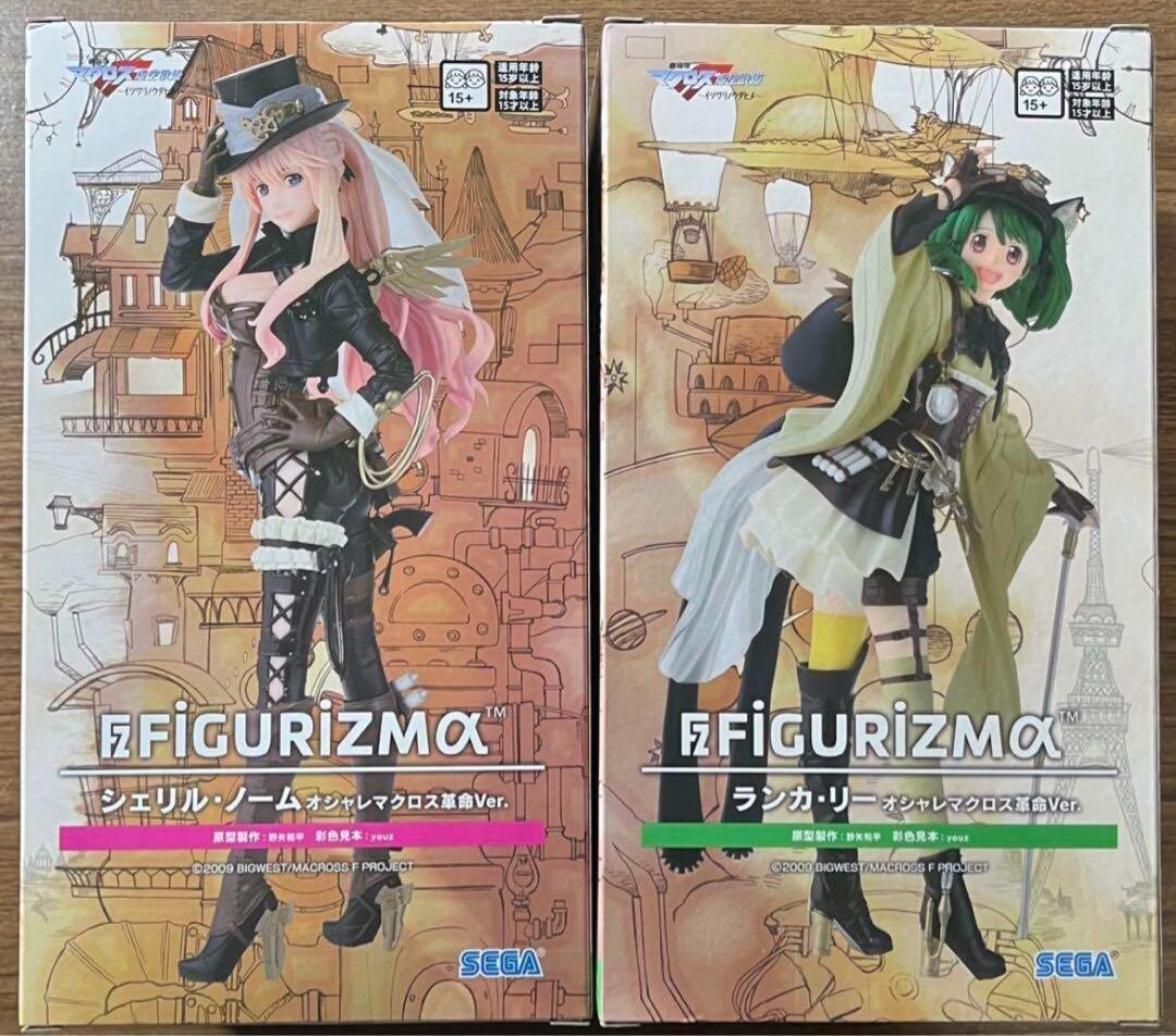 MACROSS Frontier Ranka Lee Sheryl Nome FIGURIZMα Figure set SEGA