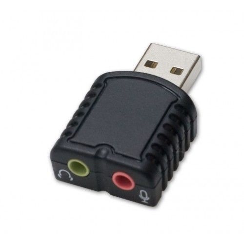 SYBA Cheap mail order sales USB2.0 Stereo Sound Stick SD-AUD200 discount Dongle Adapter