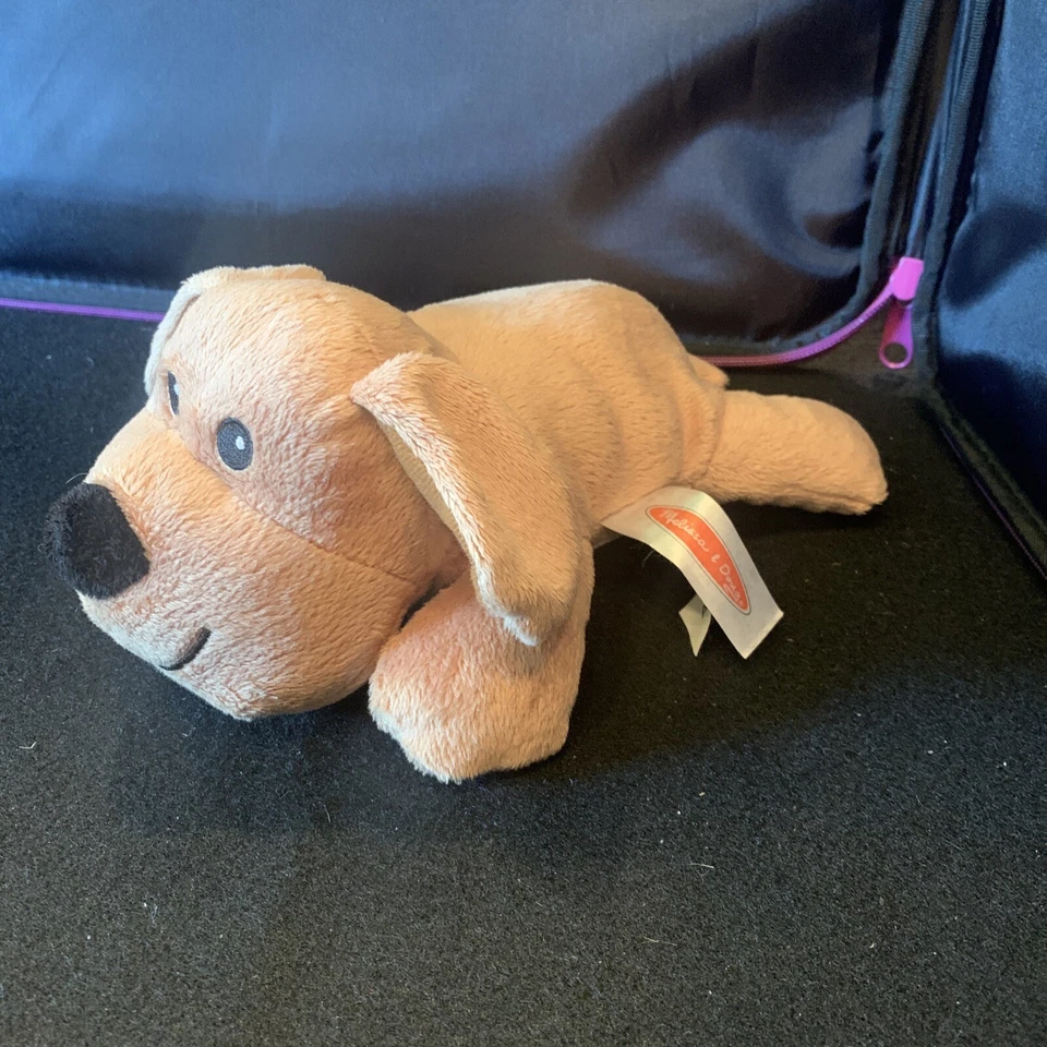 Mary Meyer Perro Cachorro 9" Peluche Peluche Juguete Amarillo Rubio Foto 4 de 4