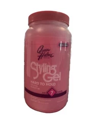 Queen Helene Hard to Hold Firm Styling Gel Alcohol Free 5 Pound Salon Jumbo 7