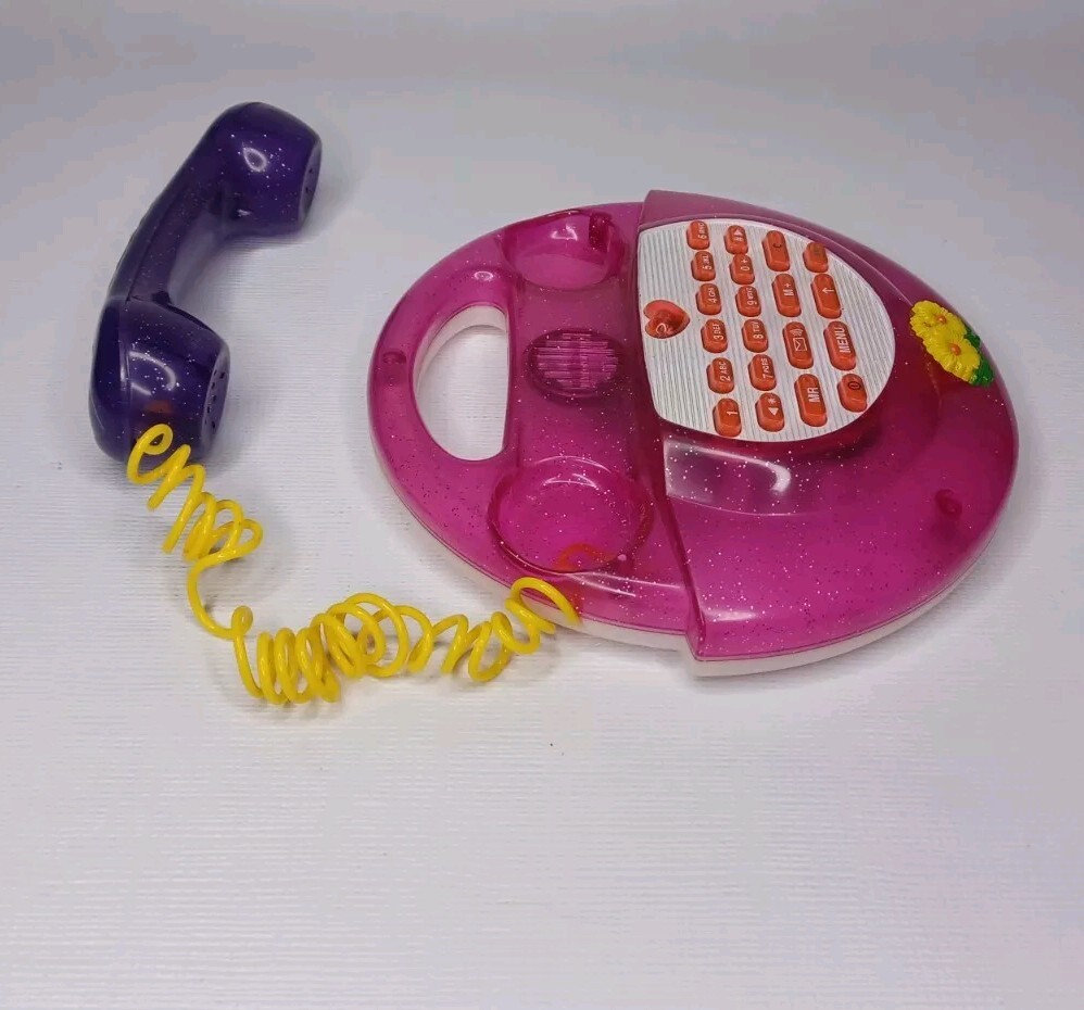 Vintage 2000 Y2K Play Telephone Battery Operated Toy | eBay