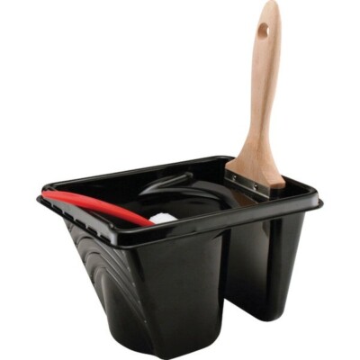 ( 4 PACK)  Leaktite Brush And Roll Cup Paint Tray