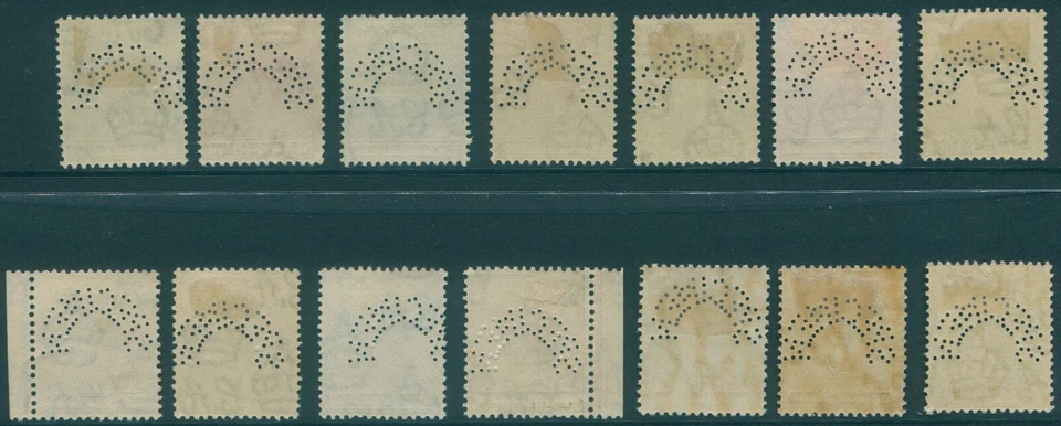 Багамские острова 1938 1⁄2d до £1 полный набор образцов SG149s-157s на петлях состояние товара - Изображение 2 из 3