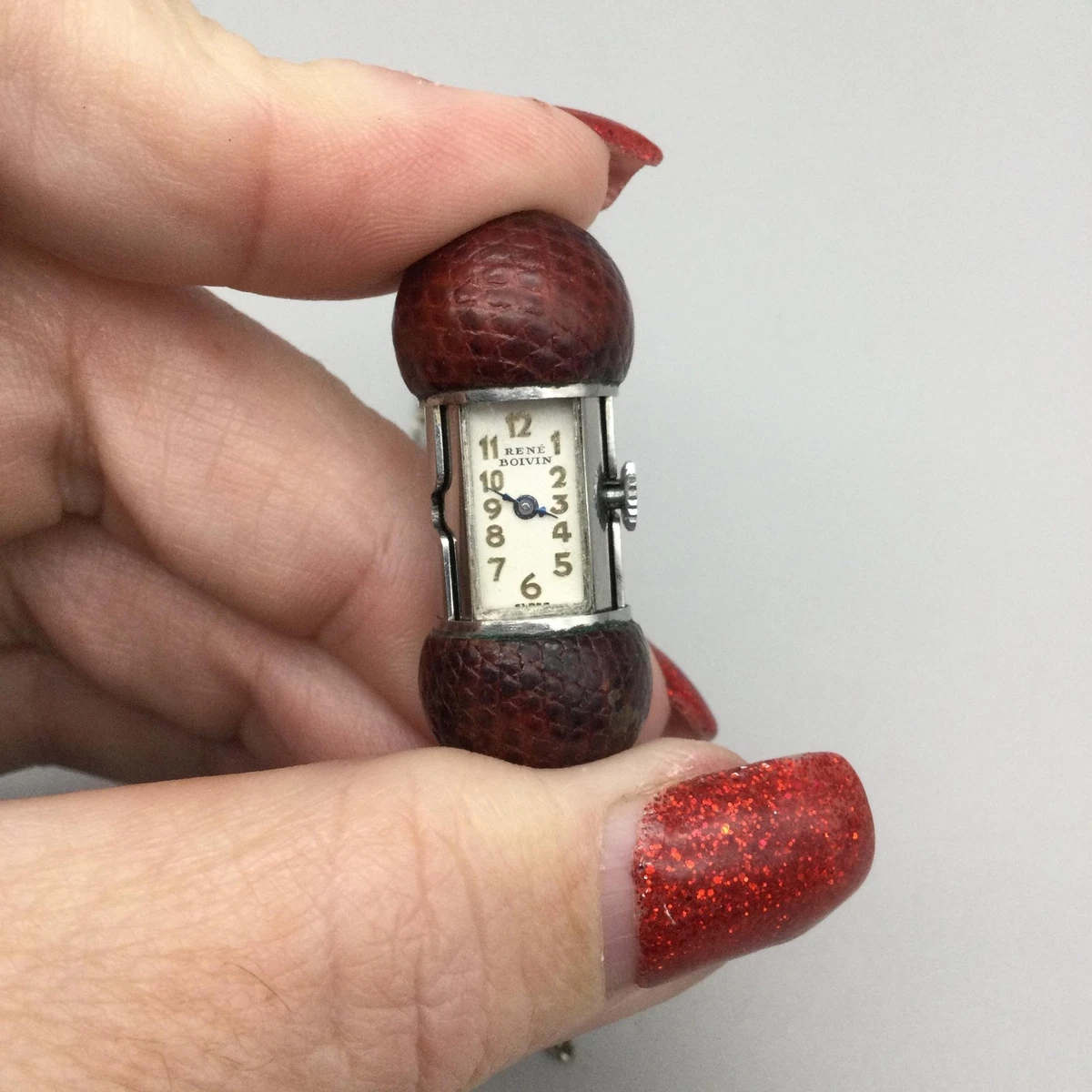 Vintage Rene Boivin Pendant Necklace Watch Womens 16mm  display picture 1