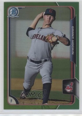 2015 Bowman Draft Chrome Green Refractor 92/99 Grant Hockin #115 y3t