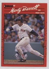 1990 Donruss Marty Barrett #240 1f17
