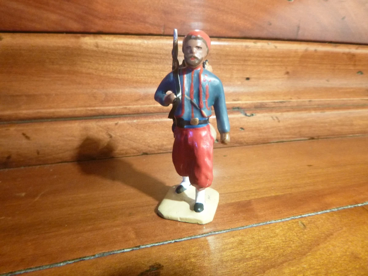 Lot De 10 Soldats De Plomb Méhariste Guy Jouglet - Armées Coloniales Françaises, échelle 1:32