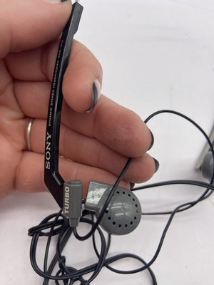 希少　日本製　SONY MDR-W10 turbo 有線イヤホン Vintage Sony Dynamic Stereo Headphones MDR-W10 Walkman Metal Band