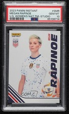 2023 Instant US Women's National Team Studio Megan Rapinoe PSA 10 GEM MT 1fl4