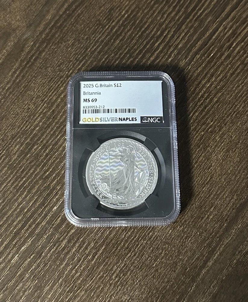 UK Britannia MS 69 NGC Certified Silver Bullion Coins for sale | eBay