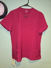 COZYFIT Scrubs for Women Stretch V-Neck Scrub Top Size Small