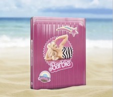 Barbie (4K Ultra HD + Blu Ray Pink Steelbook) Margot Robbie Ryan Gosling *NEW*