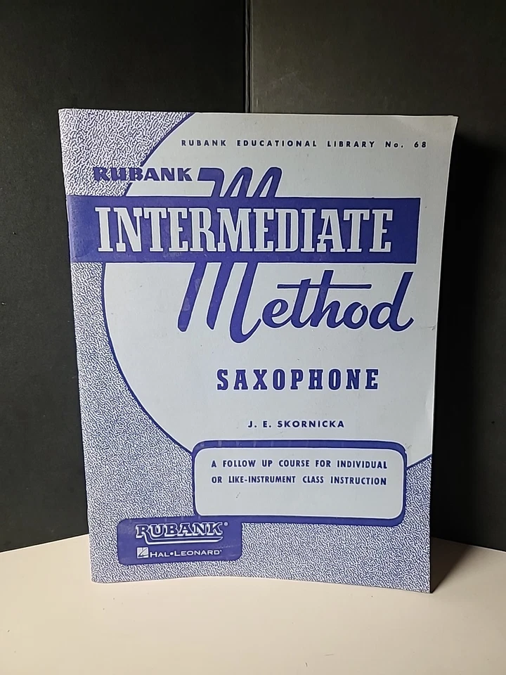 “Lot of 9 – Rubank Intermediate Method for Saxophone – Instruction Books” - Image 2 of 4