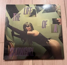 Taylor Swift The Life of a Showgirl Shiny Bug Violet Shimmer Marbled Vinyl NEW