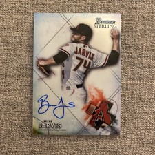 2021 Bowman Sterling Prospect Auto Bryce Jarvis #BSPA-BJA Auto