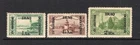 Iraq 1918 'IRAQ' opt issue with 'Multi Script CA' wmk, set of 3 mint. Cat £65