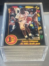 1991-92 Wild Card Basketball Complete Set 120 NCAA NBA Draft Picks in hard case