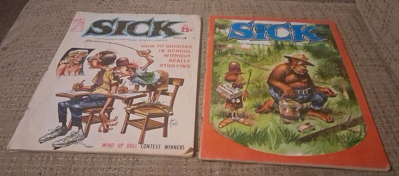 SIck magazine, Lot of 2,  May And September 1963
