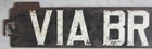 Vintage New York Subway BMT Train Metal Destination Sign Via Bridge NYC — photo 5