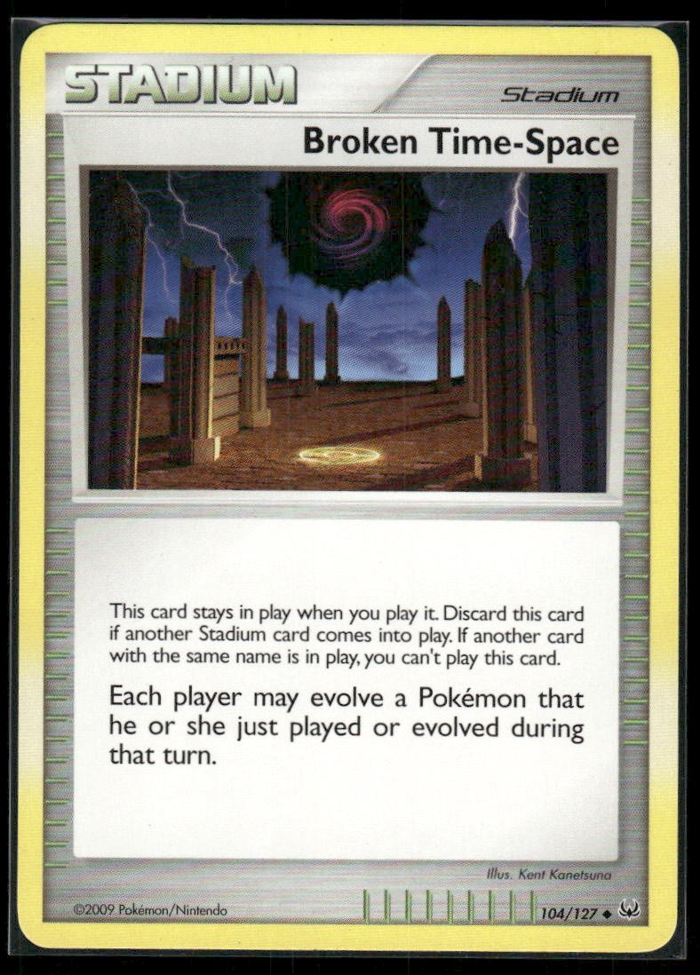 Broken Time-Space 104/127 UC Platinum Pokemon MP AB-154