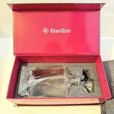 FineDine whiskey decanter set Just Glass Bottle