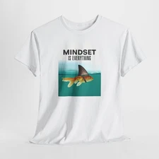 Motivational T-Shirt, Mindset is Everything Tee, Gildan Heavy Cotton,