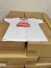 Vintage Enjoy Cherry Coke XL Soda T- Shirt With Tag Made In The USA.
