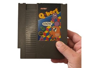Authentic Copy of Q*bert for Nintendo NES Q bert Qbert UNTESTED