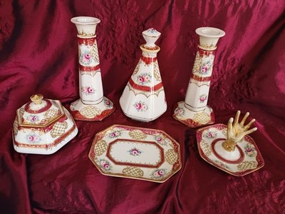 Noritake Blue Mark Schminktisch Set