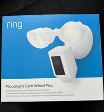 Telecamera proiettore ad anello nuova sigillata cablata più bianca prezzo consigliato £ 159,99. Telecamera CCTV SIGILLATA