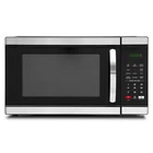 Smad 1.1 cu ft 1000W Microwave - 30 Sec Express, 8 Auto Cook, Multi-Stage, Timer