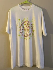Zumba Dance Fitness Unisex White T-Shirt Top One Size Fits Most Retro Rare NWOT