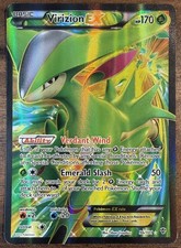 Virizion EX Full Art Holo Ultra Rare 96/101 Plasma Blast 170 HP English 2013 on eBay