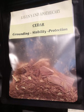 Cedar Wood Chips Natural Botanical Craft Fragrance Ritual Use