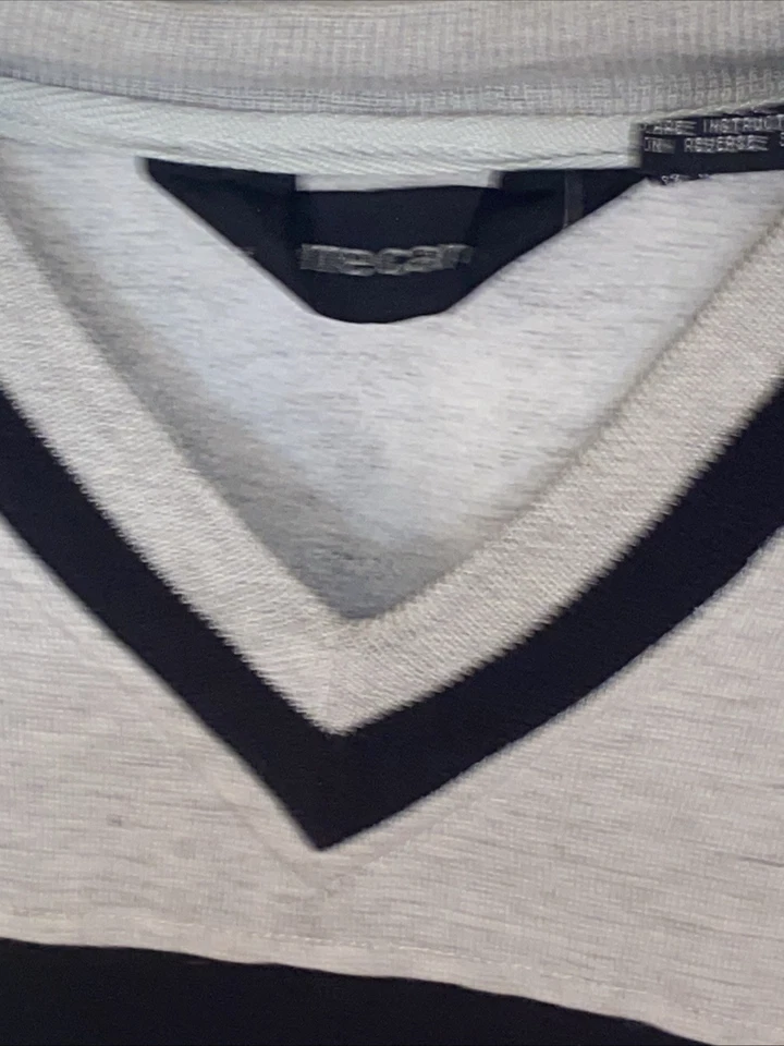 Мужской свитер Pierre Cardin средний vneck серый и черный - Изображение 3 из 4