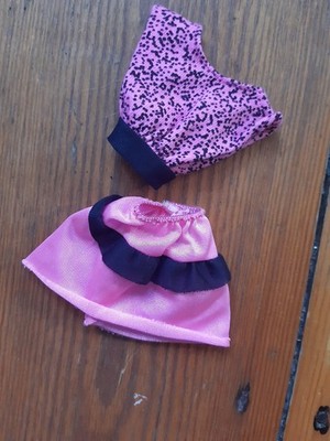 Vintage Barbie Sindy Gr. Barbie Modefund rosa Rock und Top