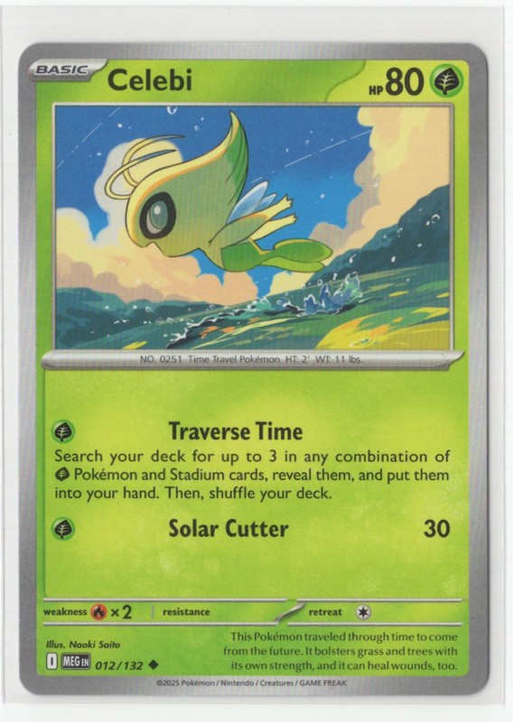 Pokemon Mega Evolution - 012/132 Celebi