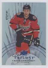2014-15 Upper Deck Trilogy Radiant Blue 72/141 Mark Giordano #78 xp6