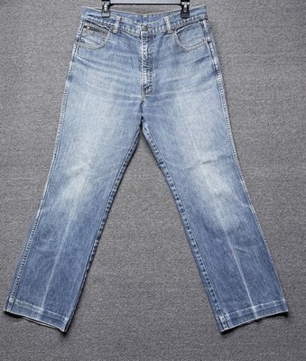 RARE VTG 70s Brittania Bootcut Jeans Mens  38/36  Really 34x30 Y2K Style Denim